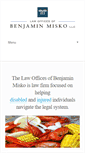 Mobile Screenshot of miskolaw.com